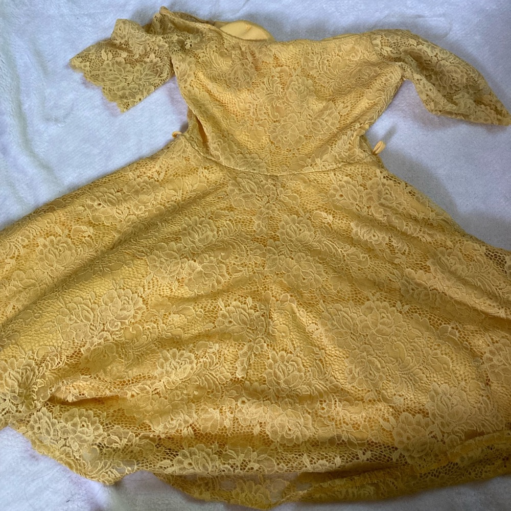 Yellow dress